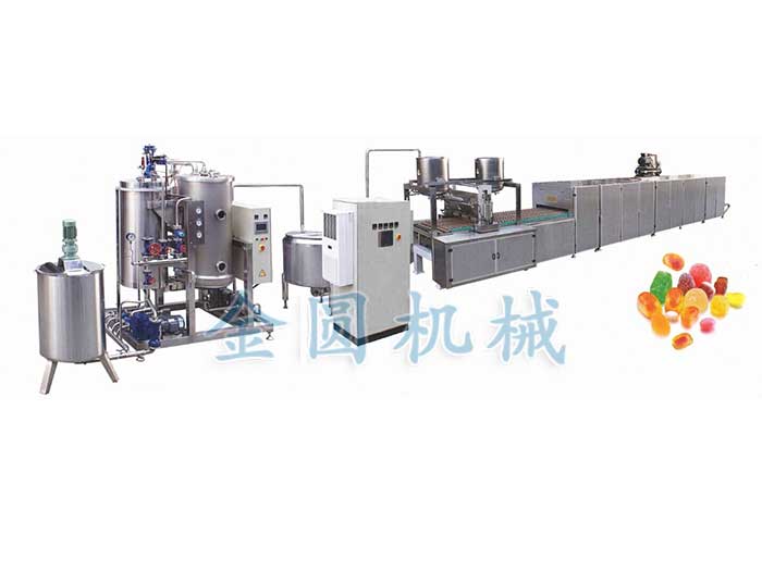 邢台市电磁熬煮锅剥皮软糖浇注机 - 方案